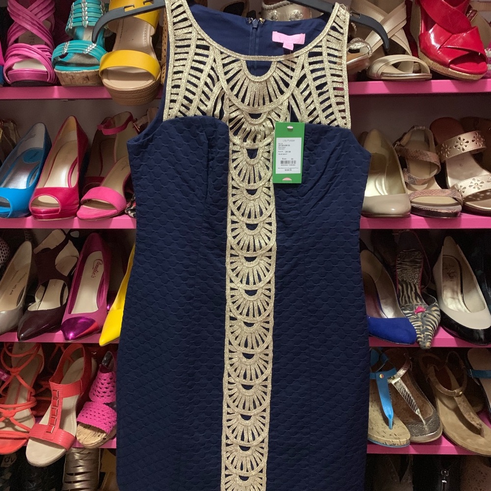 Lilly Pulitzer Dress Size 00 NWT Tana shift dress